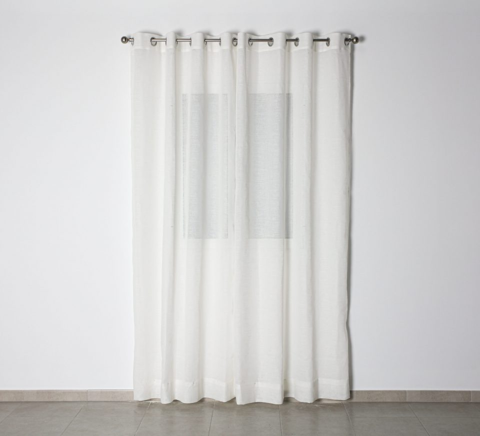 CORTINA CON OLLAOS OPORTO BLANCO